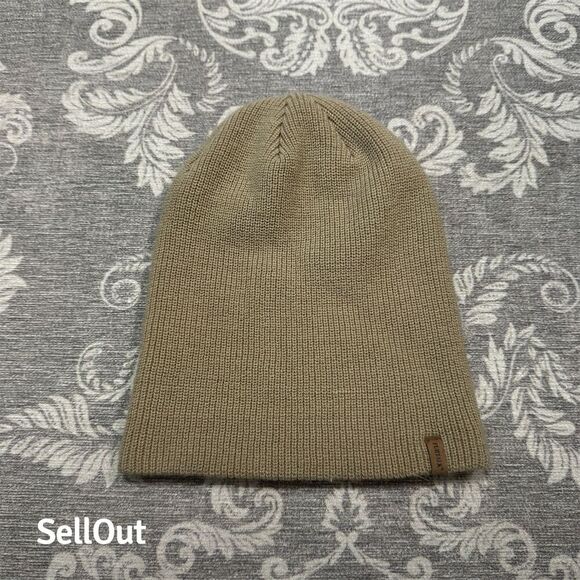 FURTALK Unisex Brown Knit Beanie Hat Warm Winter Casual Solid Standard OS - Picture 1 of 5